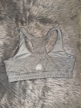Alo scoop neck sweatshirt bra size